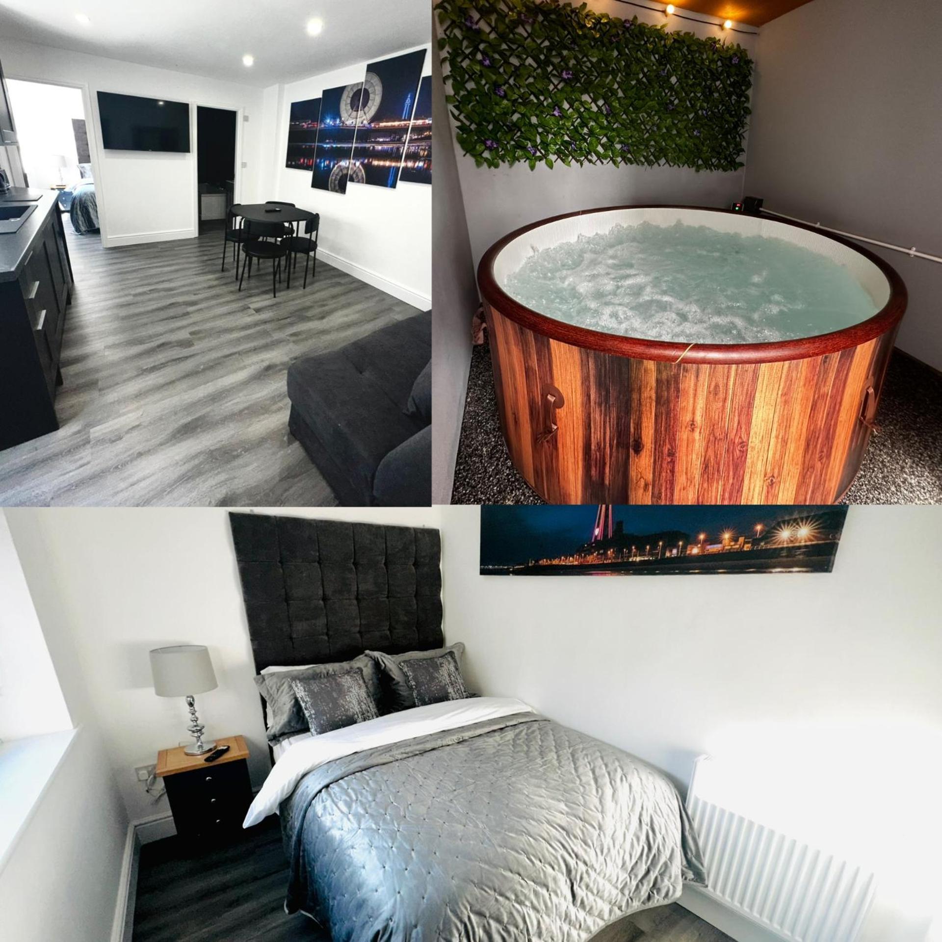New Osborne Luxury Hottub And Jacuzzi Suites Blackpool Kamer foto