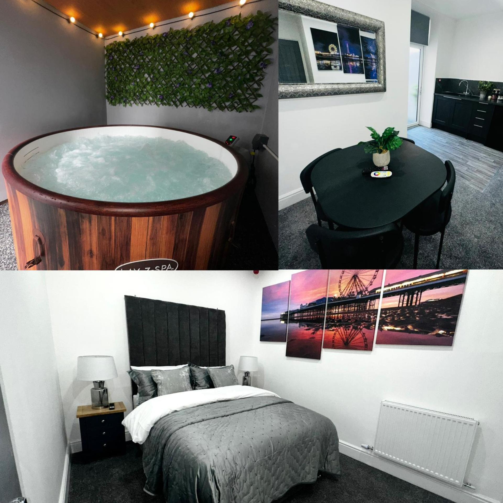 New Osborne Luxury Hottub And Jacuzzi Suites Blackpool Kamer foto
